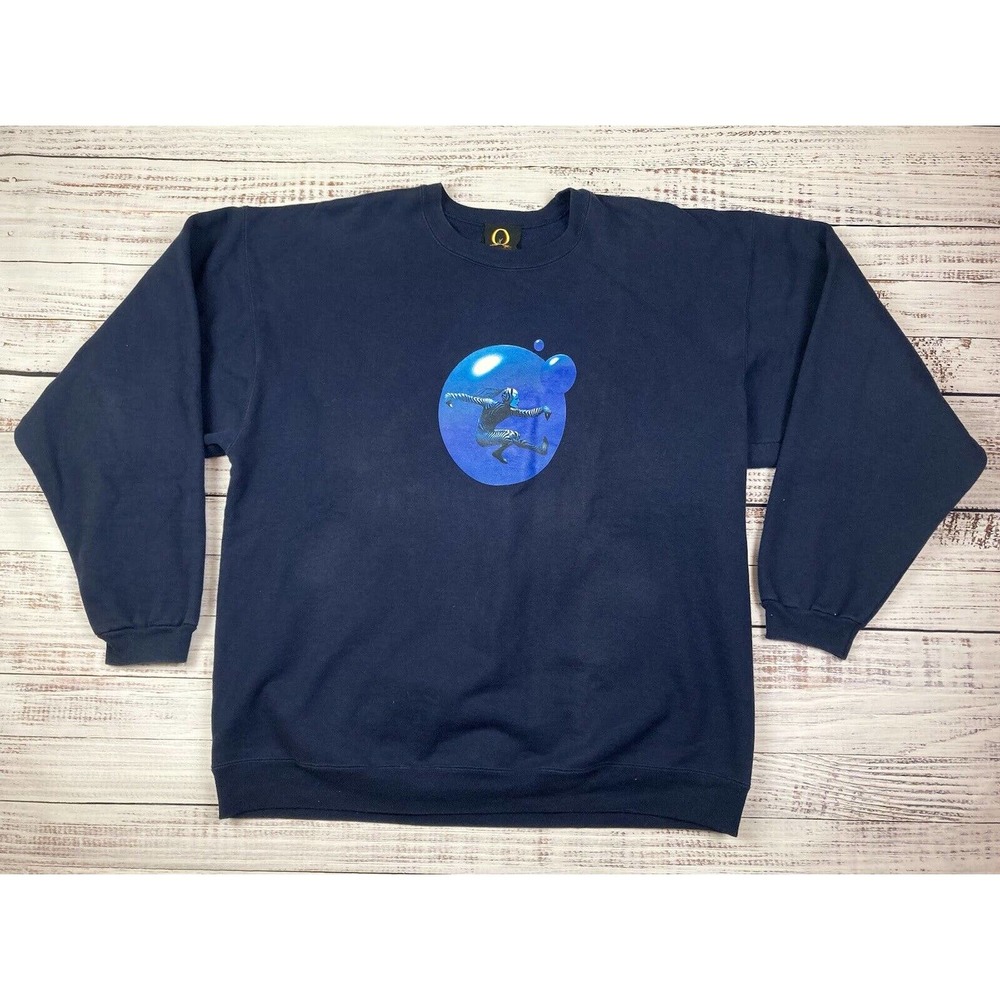 Vintage 90s Cirque Du Soleil‎ Sweatshirt Bellagio Las Vegas Mens 2XL USA Made